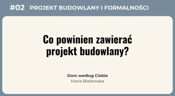 Projekt budowlany to kluczowy element formalności, który musi zawierać wszystko, co niezbędne do uzyskania pozwolenia na budowę.