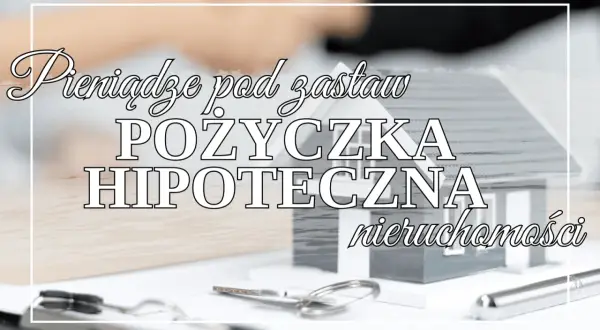 Model domu, klucze i długopis symbolizują pożyczkę hipoteczną.