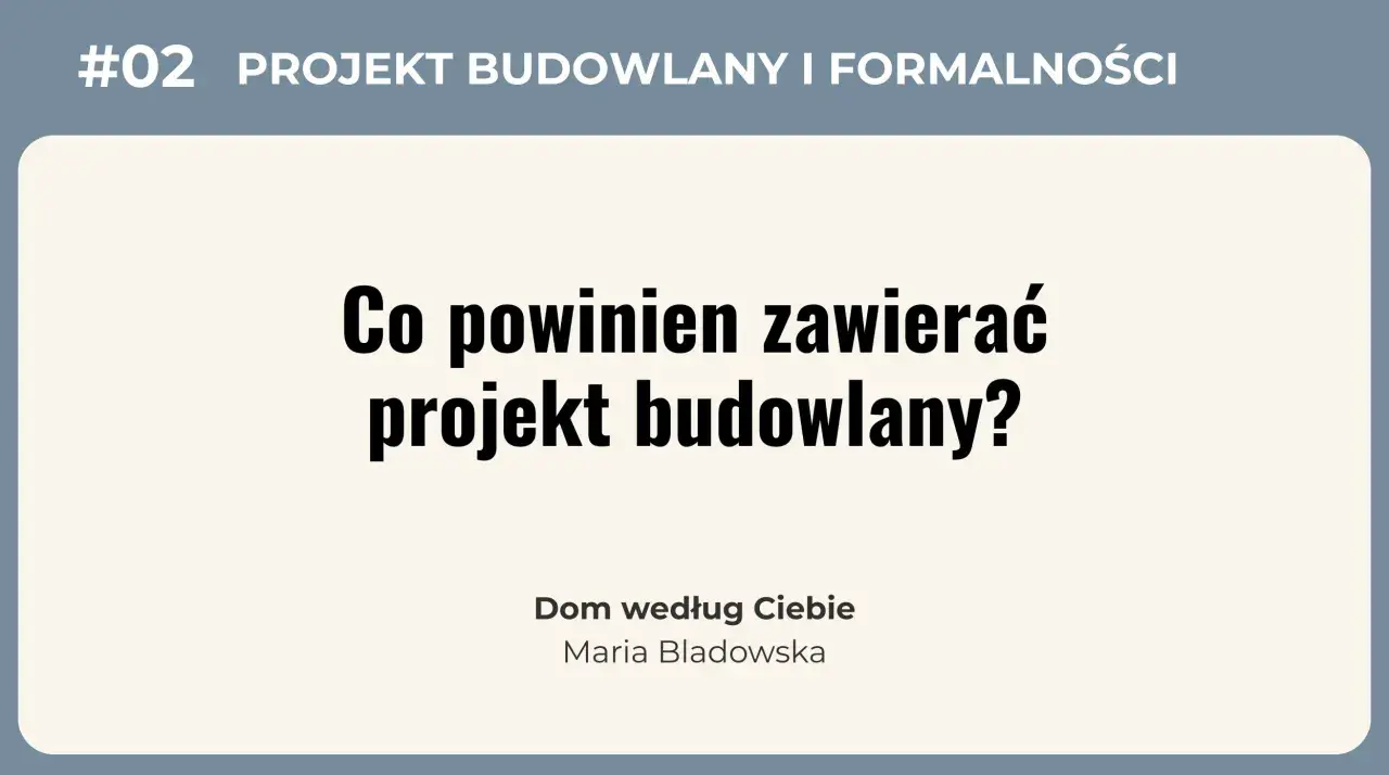Projekt budowlany to kluczowy element formalności, który musi zawierać wszystko, co niezbędne do uzyskania pozwolenia na budowę.
